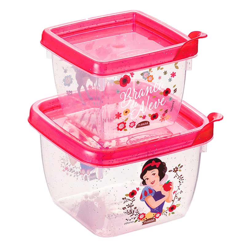 Kit 2 Potes Branca de Neve