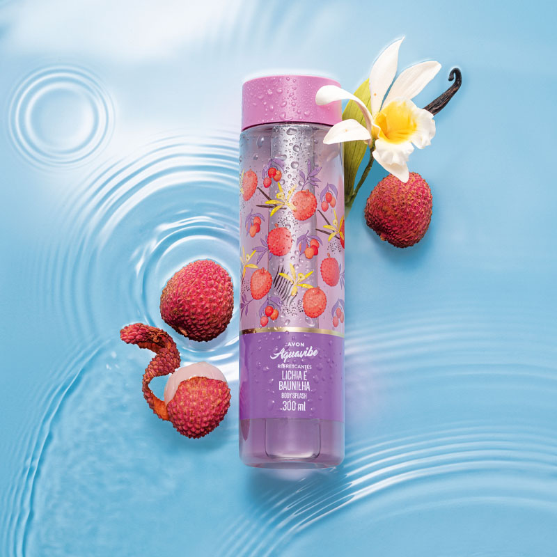 Aquavibe Lichia e Baunilha Body Splash