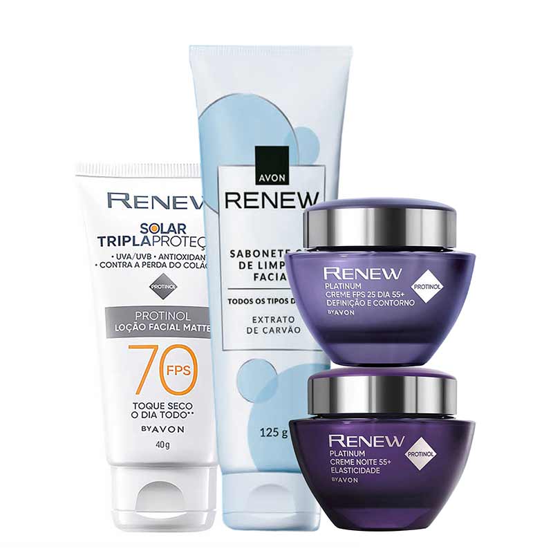 Kit Platinum Cuidados Dia e Noite