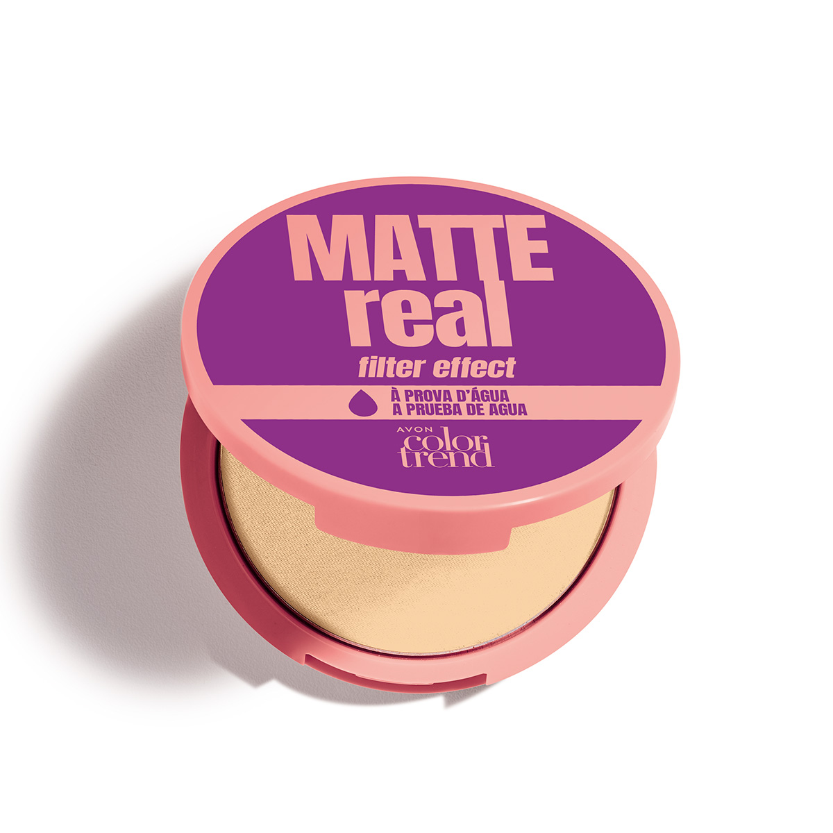 Po Compacto Facial Color Trend Matte Real A Prova D'Agua 7g
  