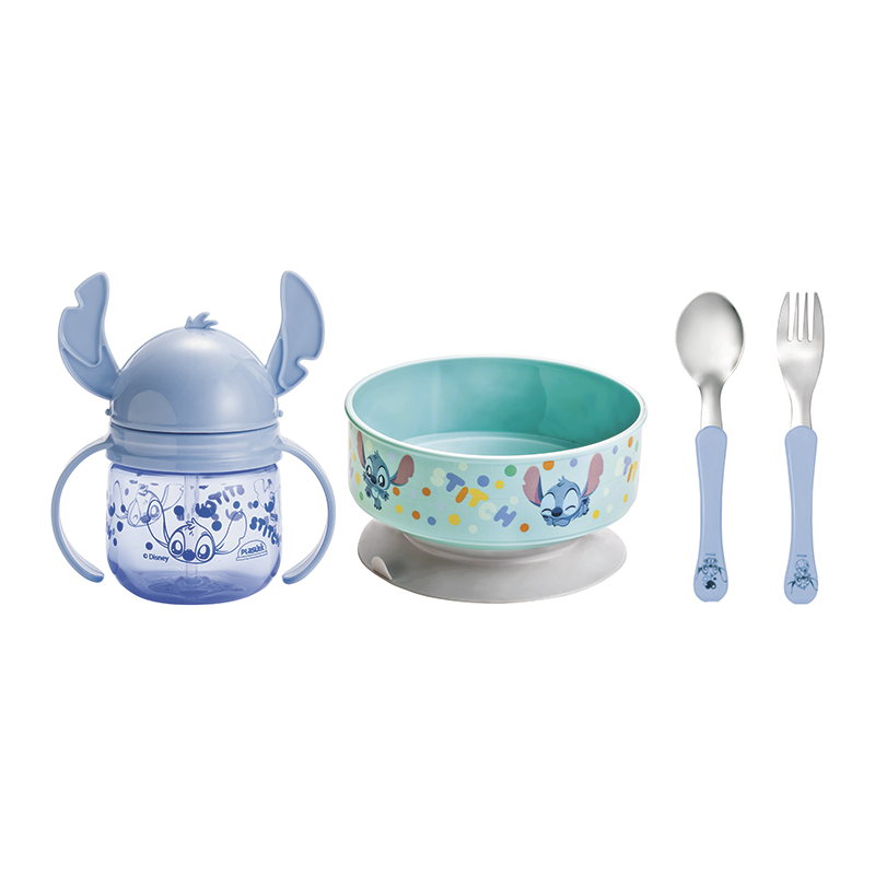 Avon Kit Stitch Baby Tigela + Talher + Copo
