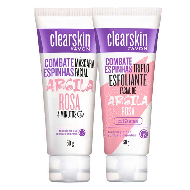 Kit Clearskin Argila Rosa