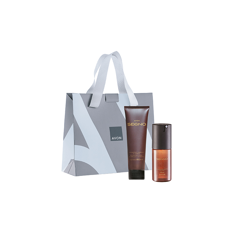 Presente Avon Segno Original Banho Perfumado