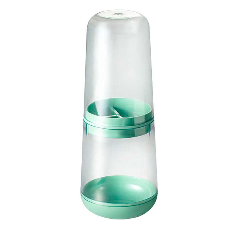 Porta Escova Verde Pistache