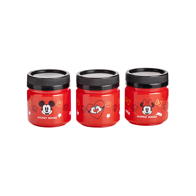 Kit 3 Potes Disney