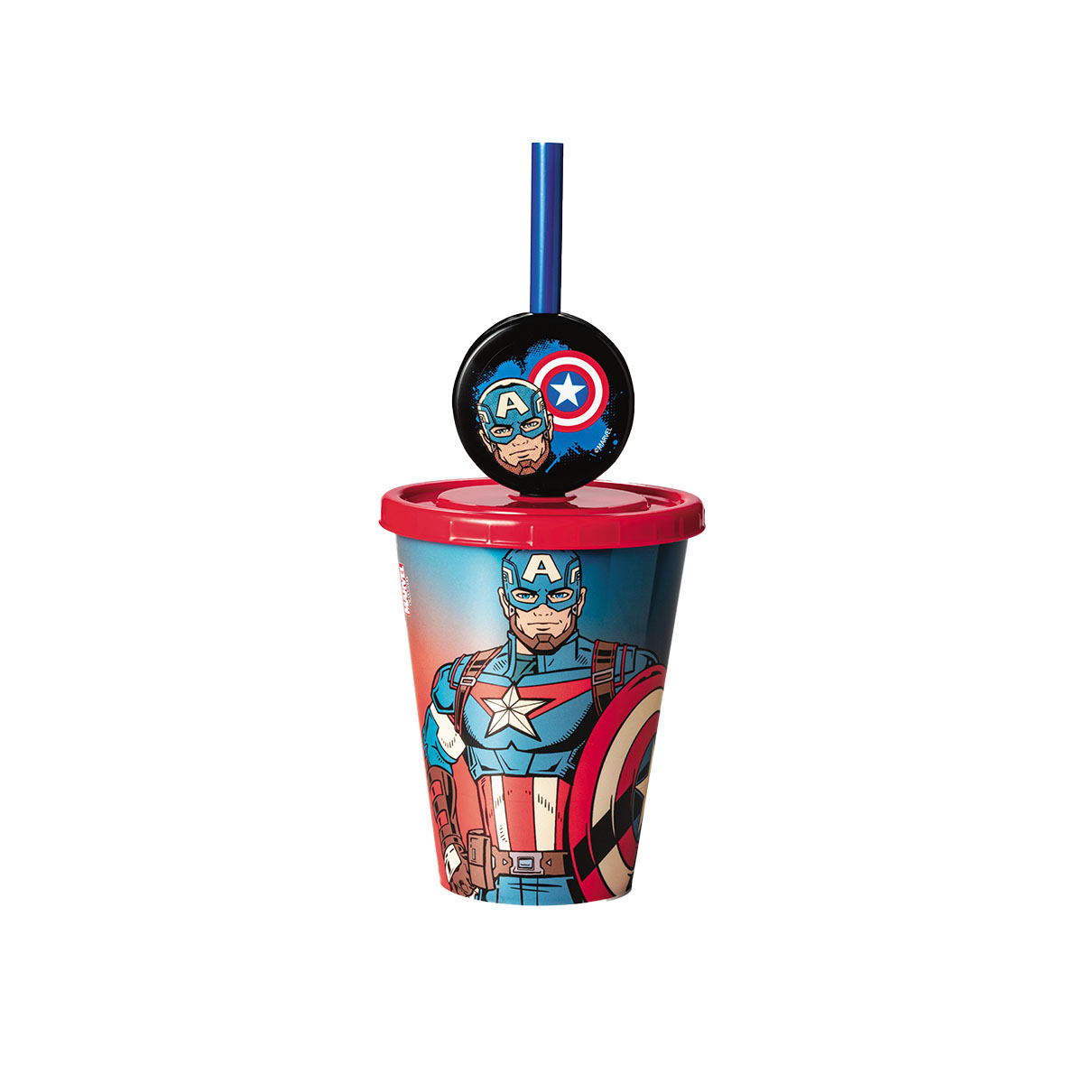 COPO PINGENTE CAPITÃO AMÉRICA
