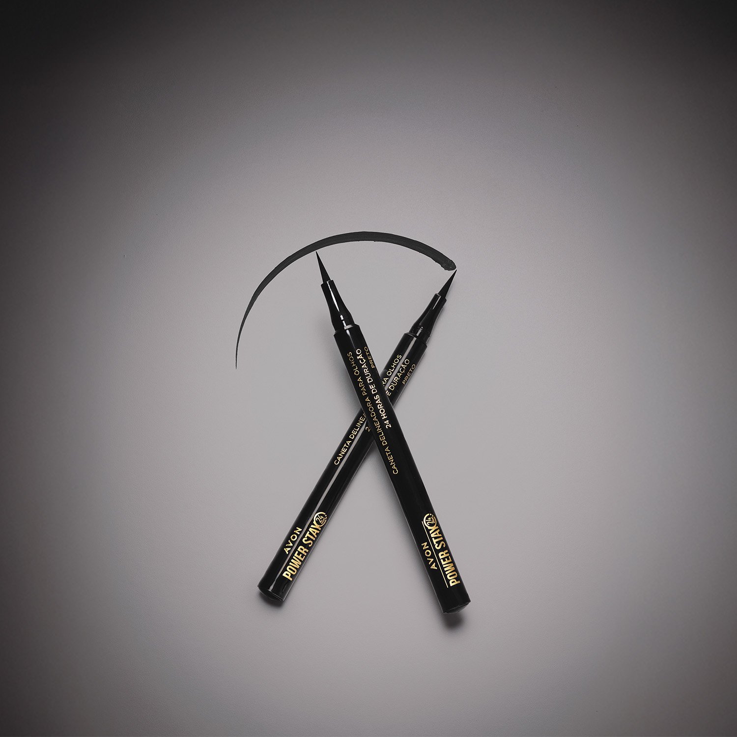 Avon Powerstay Delineador Líquido Preto