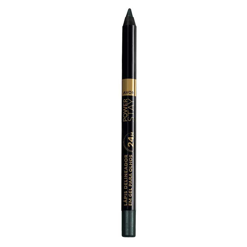 Power Stay Lápis Delineador Em Gel Para Olhos Preto Iluminado 1,