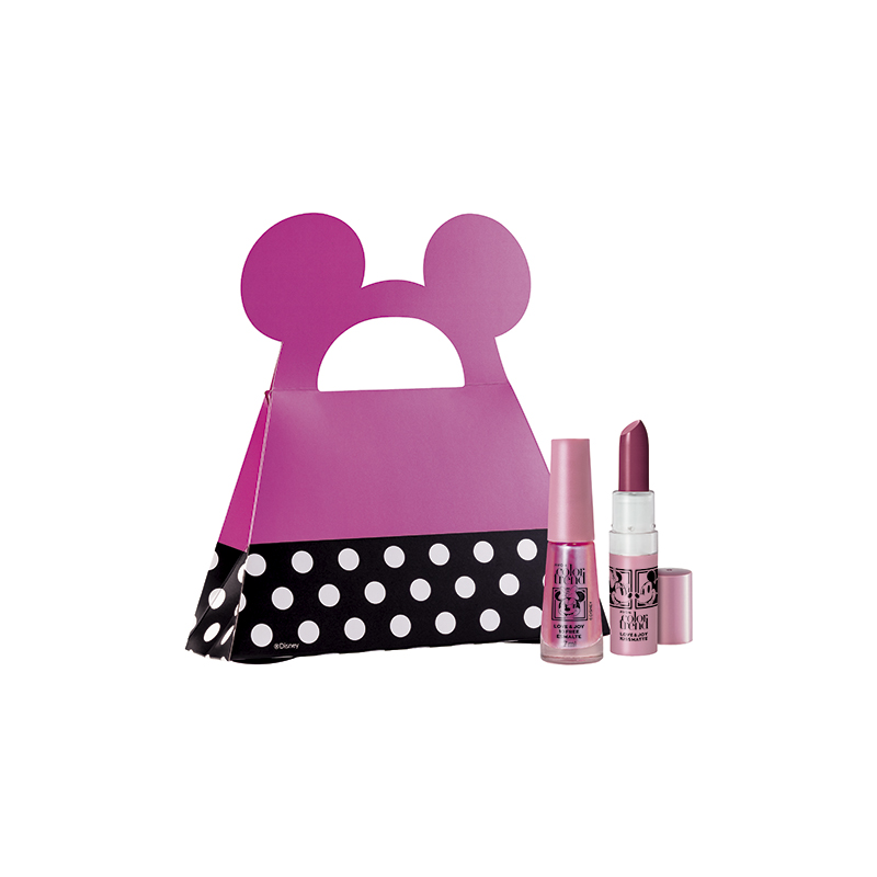 Presente Disney Lembrancinha Pink Glass
