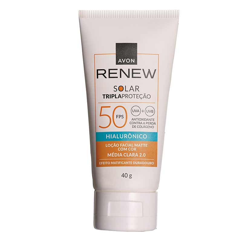 Renew Solar Fps 50 Cor Media Clara 2.0 40g
