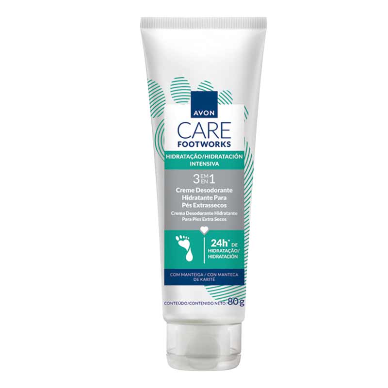 Creme Desodorante Para Pés Extrassecos 80g