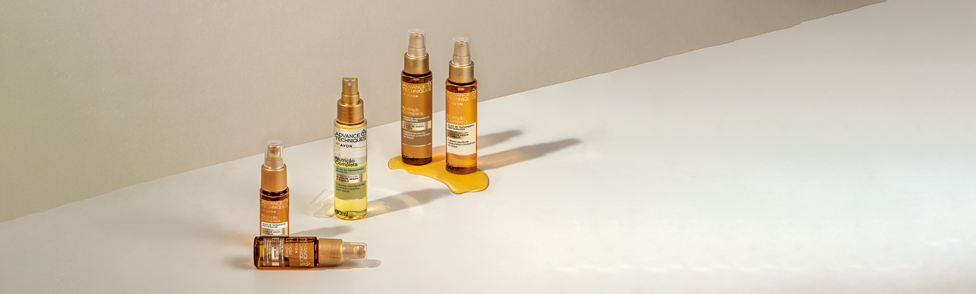 Óleo de Tratamento Hidratante Advance Techniques Nutrição Completa
