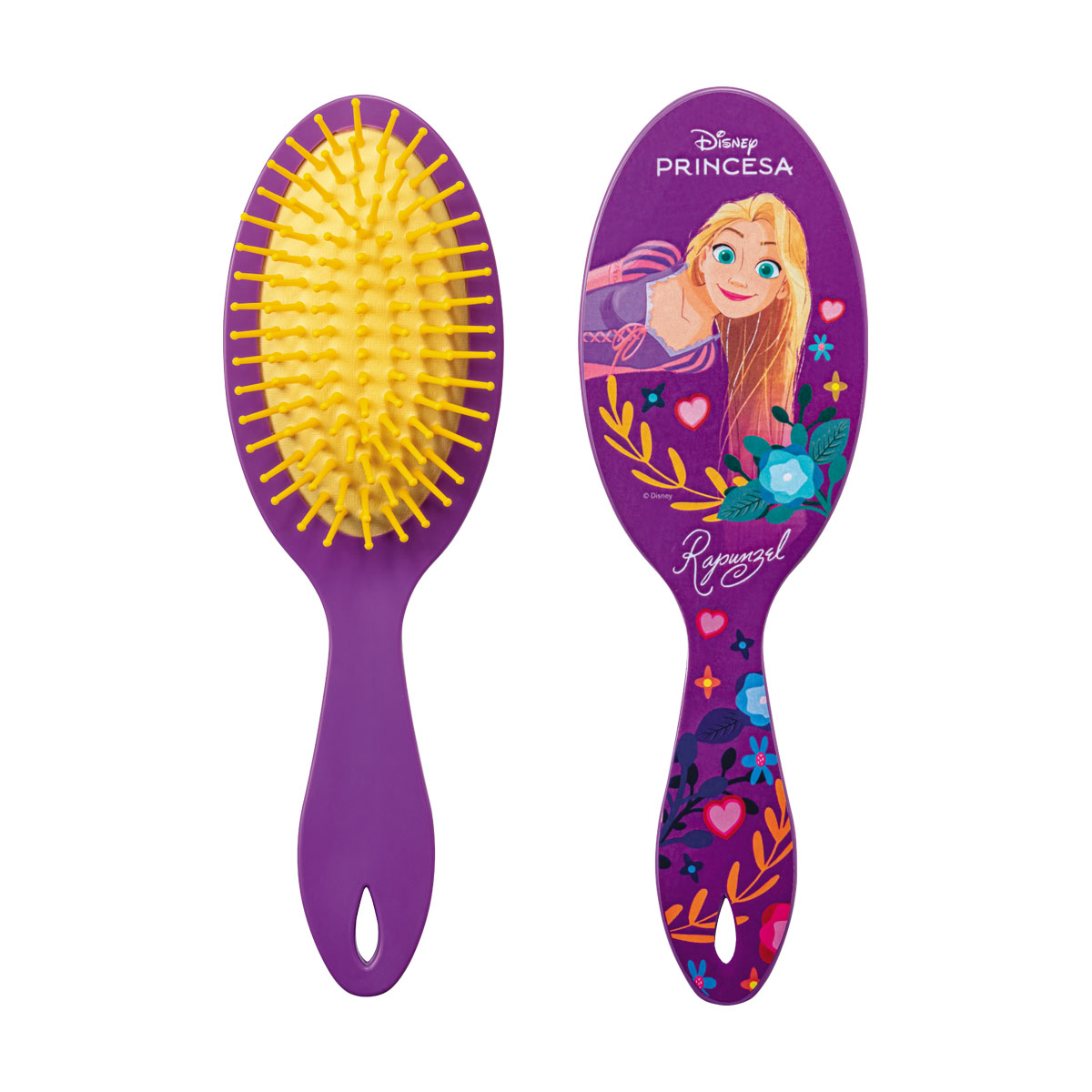Escova de Cabelo Oval Rapunzel