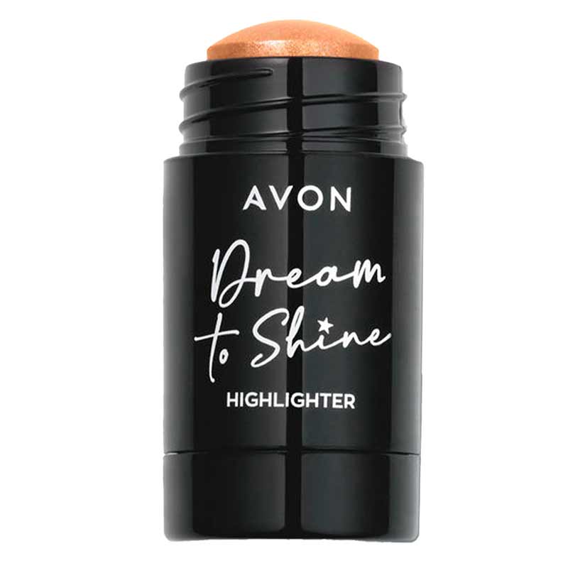 Iluminador Facial Em Bastão Avon Dream To Shine Galactic Gold