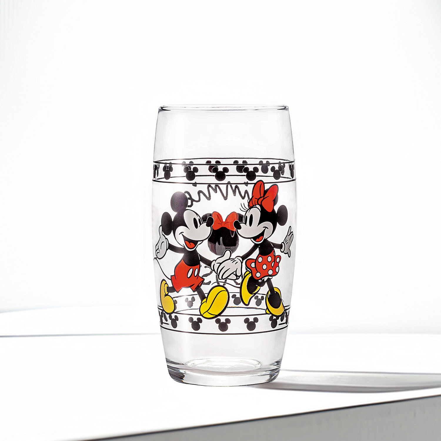 Copo Vidro Assinatura Minnie