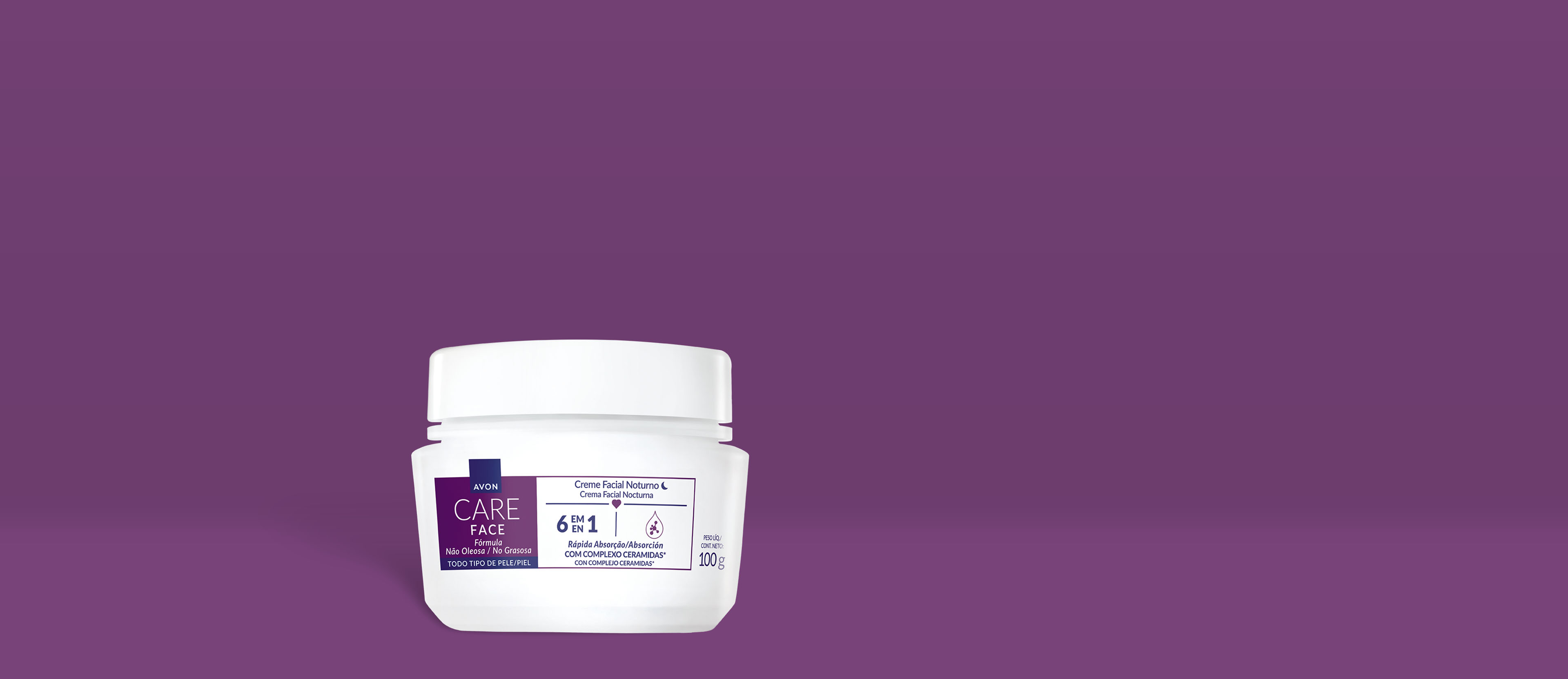 AVON CARE CREME FACIAL NOTURNO 6 EM 1