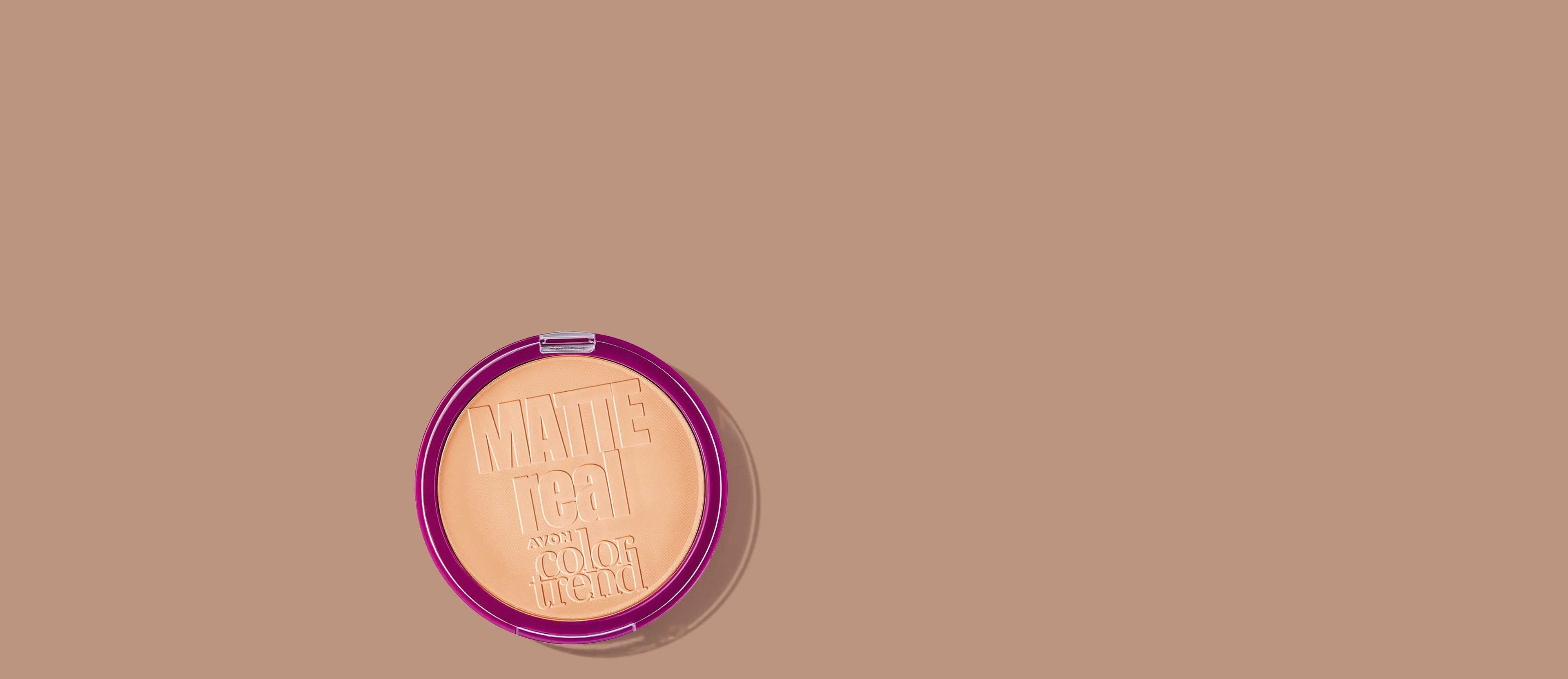 Avon Color Trend Matte Real Pó Compacto Facial