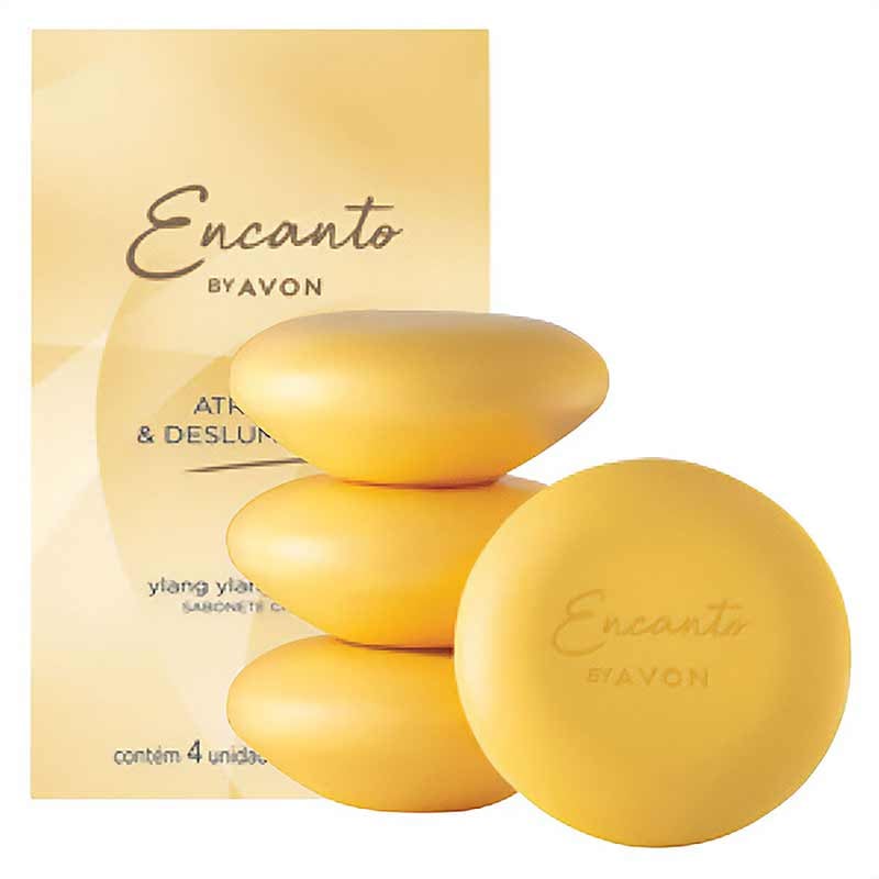Sabonete Barra Encanto Atraente 4x80g
