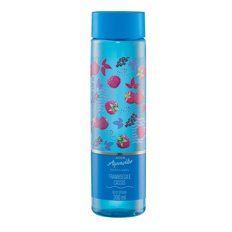 Aquavibe Framboesa e Cassis Body Splash 300ml