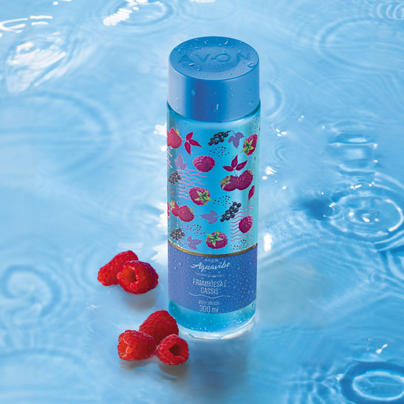Aquavibe Framboesa e Cassis Body Splash