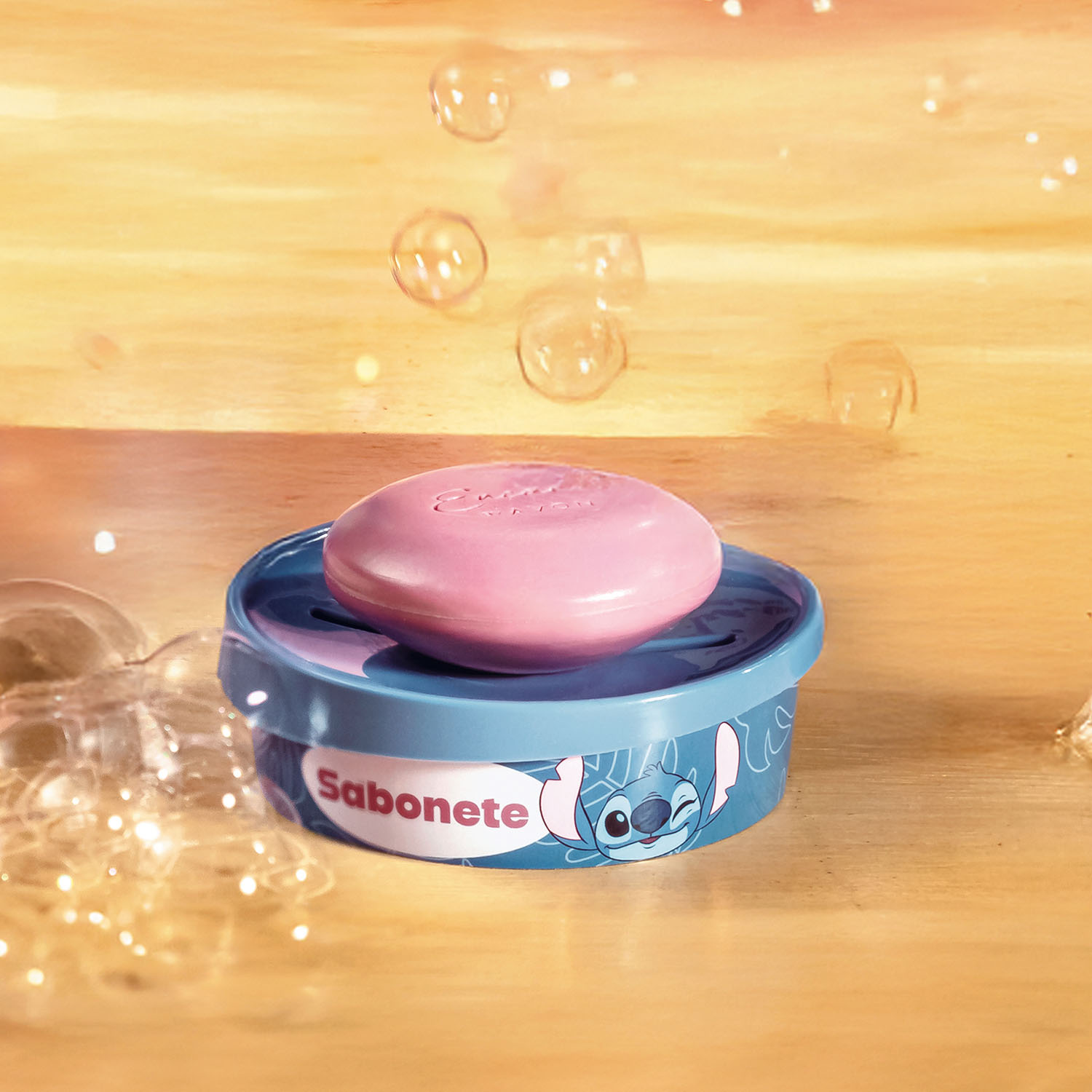 Porta Sabonete em Barra Stitch