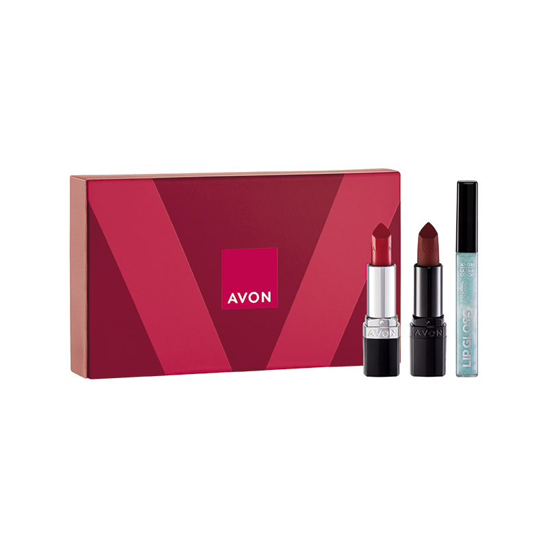 Presente Avon Trio Ultras - Vermelho