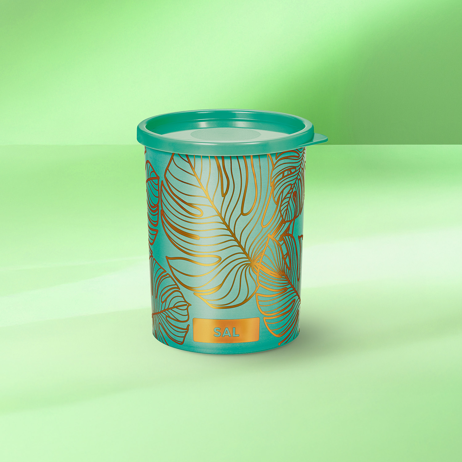 Pote Mantimento Sal Natural Gold