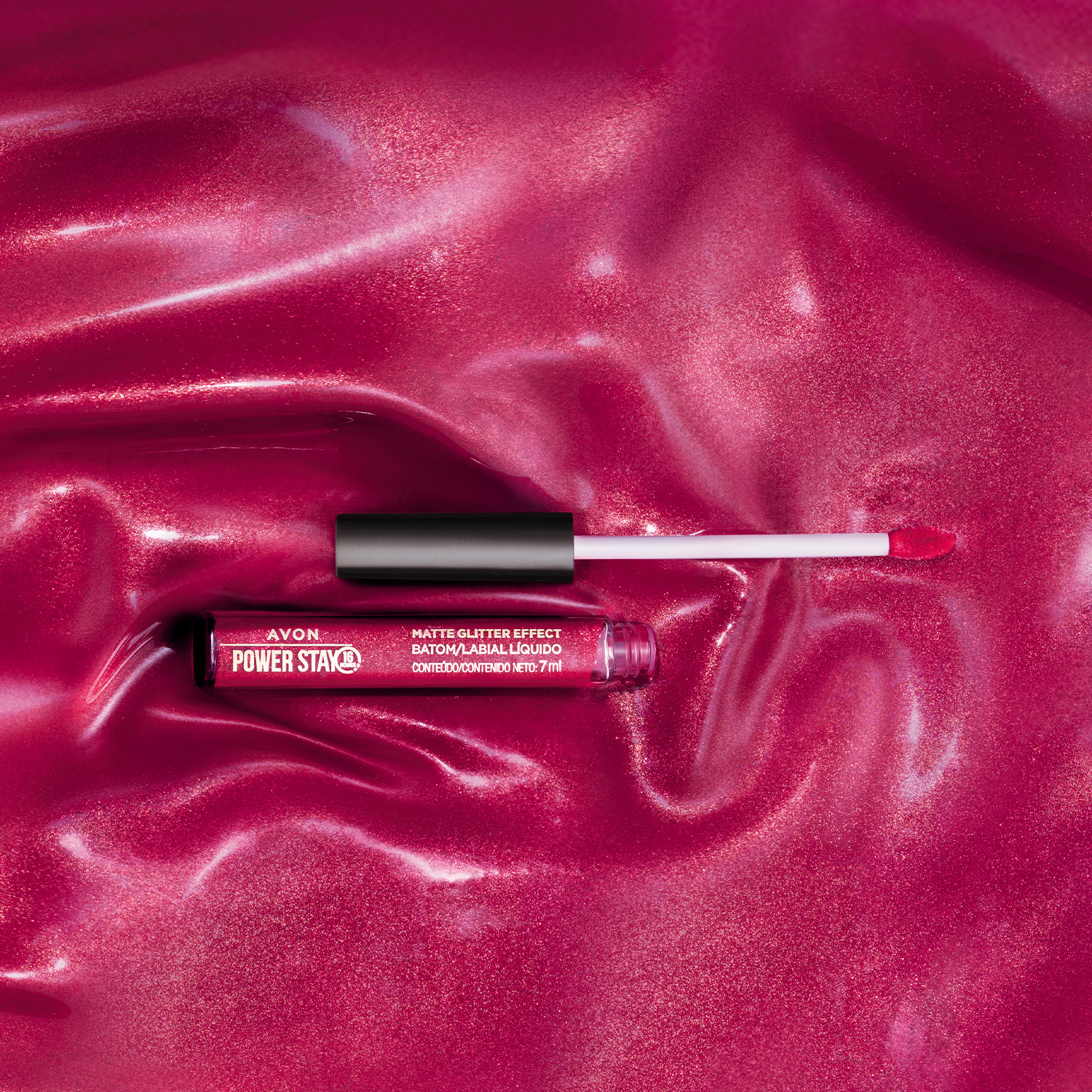 Avon Power Stay Batom Líquido Matte Nude Malva