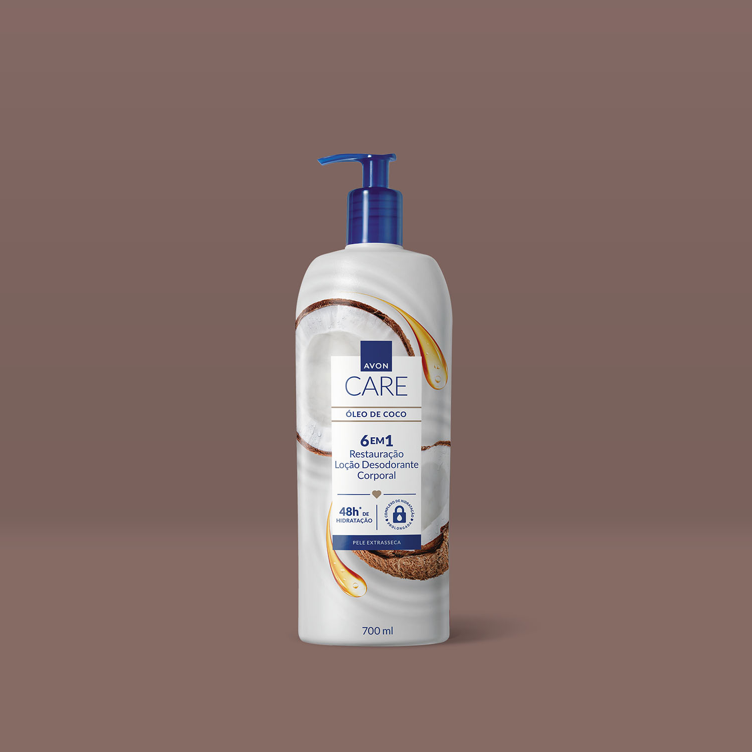 AVON CARE LOÇÃO DESODORANTE CORPORAL ÓLEO DE COCO