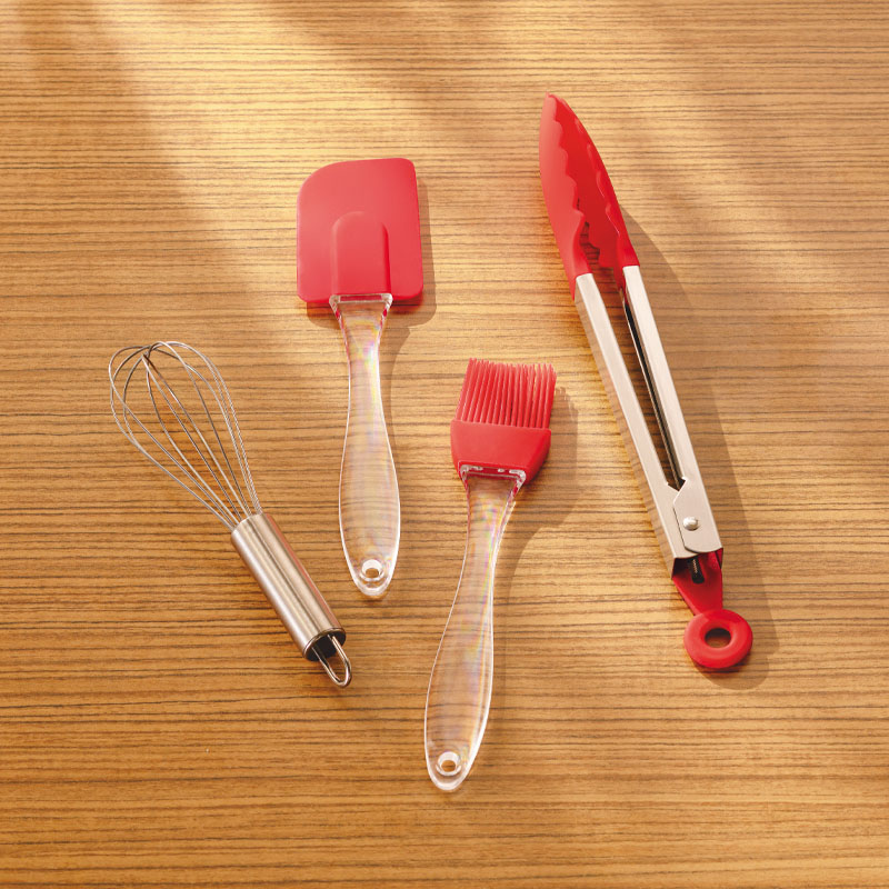 Jogo Utensílios Culinários com 4 Peças