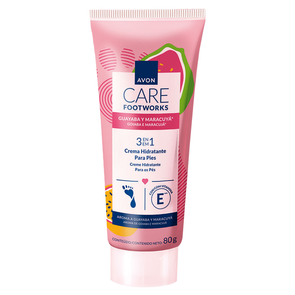 AVON CARE FOOT CR HIDRATANTE GUAVA 90G