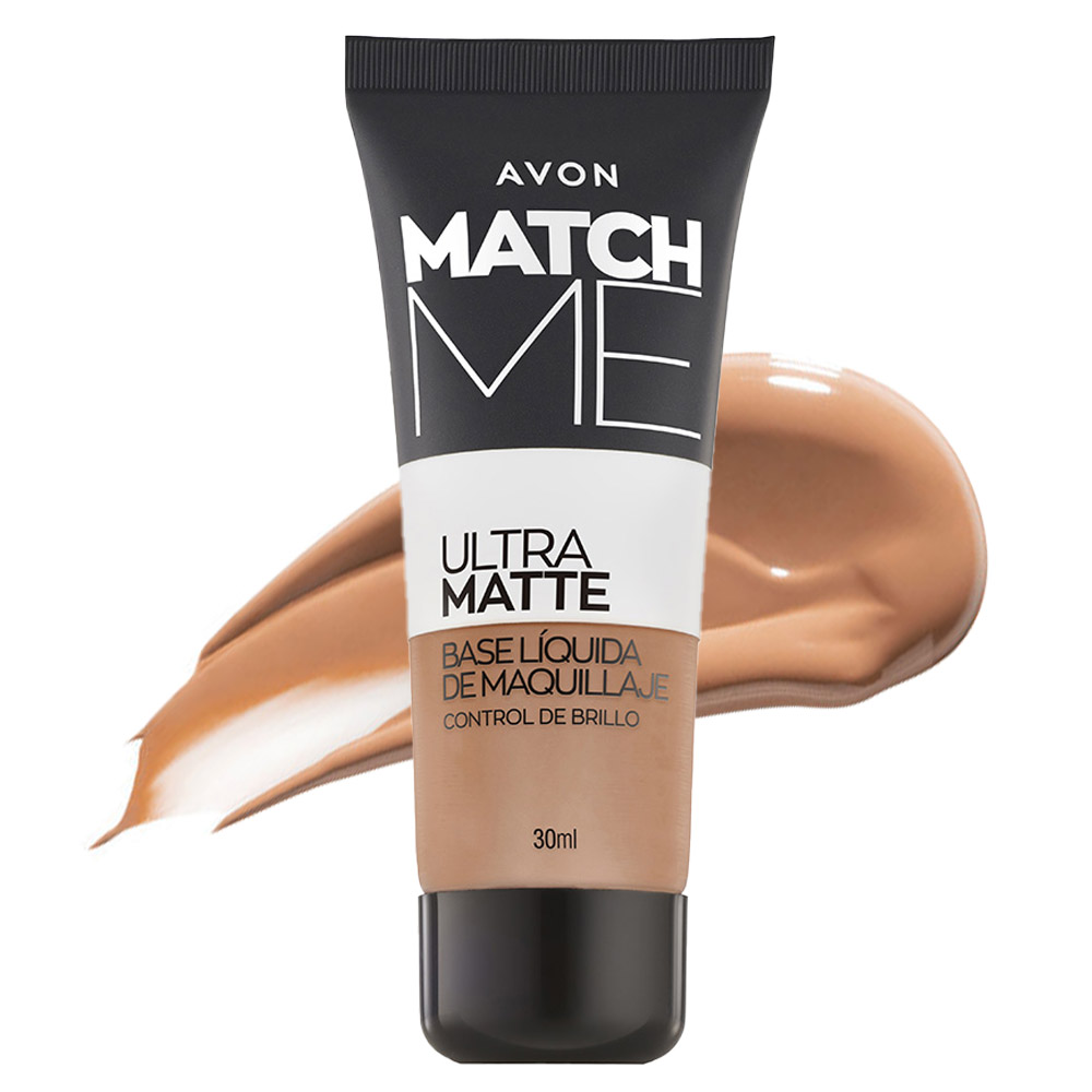 Base Líquida De Maquillaje Ultra Matte Control Shell| Match Me