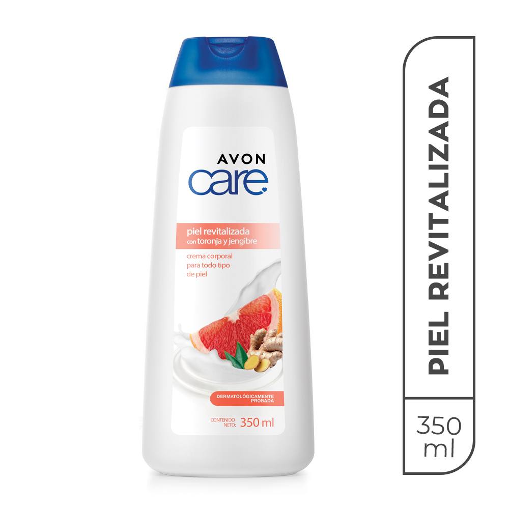 Crema corporal humectante Toronja y Jengibre Avon Care