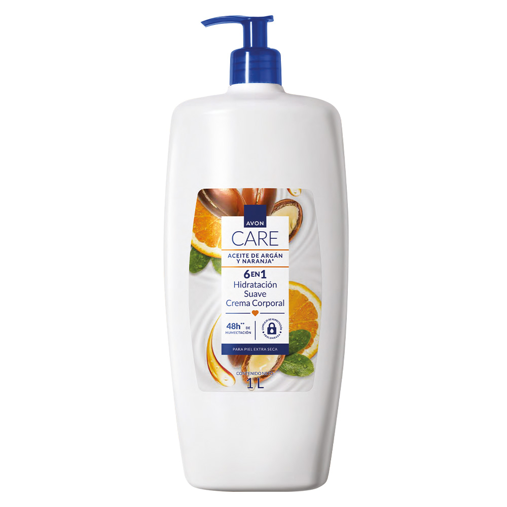 Crema corporal Con aceite de argan y naranja Avon Care