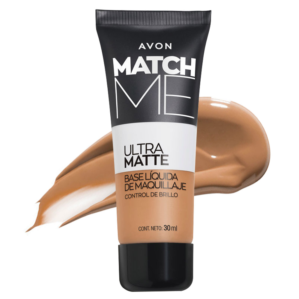 Base Líquida De Maquillaje Ultra Matte Control Medium Beige | Match Me