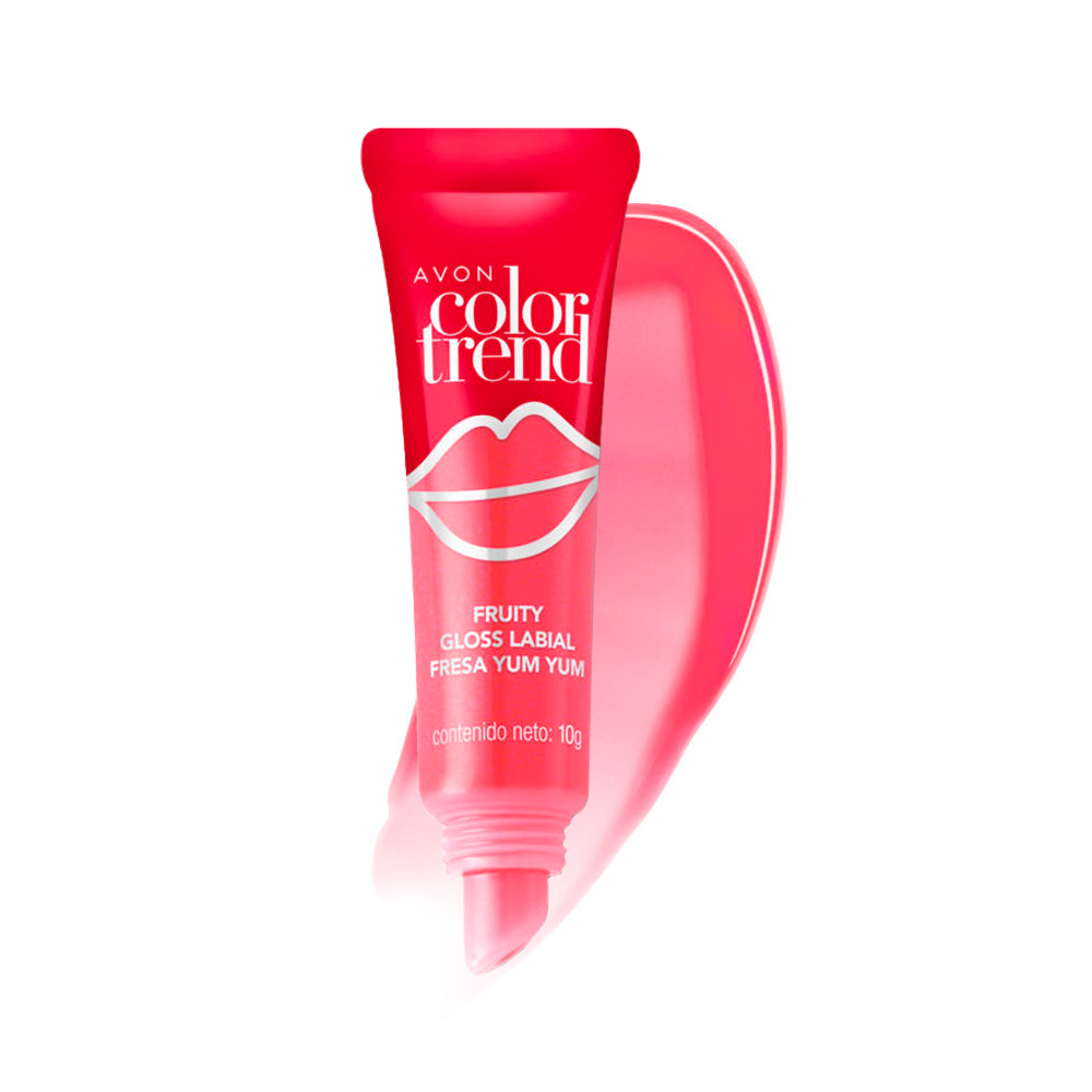 Labial en gloss Fruity | Color Trend