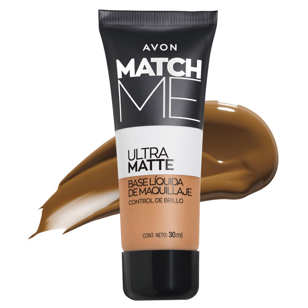 Base Líquida De Maquillaje Ultra Matte Control Caramel | Match Me