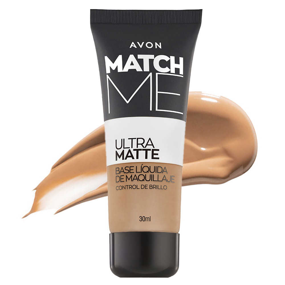 Base Liquida De Maquillaje Ultra Matte Control - Match Me