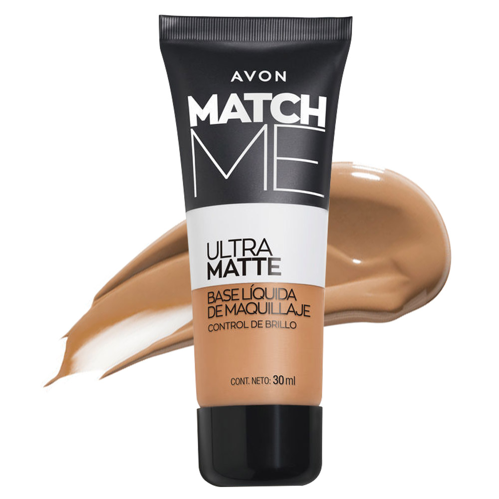 Base Líquida De Maquillaje Ultra Matte Control True Beige | Match Me
