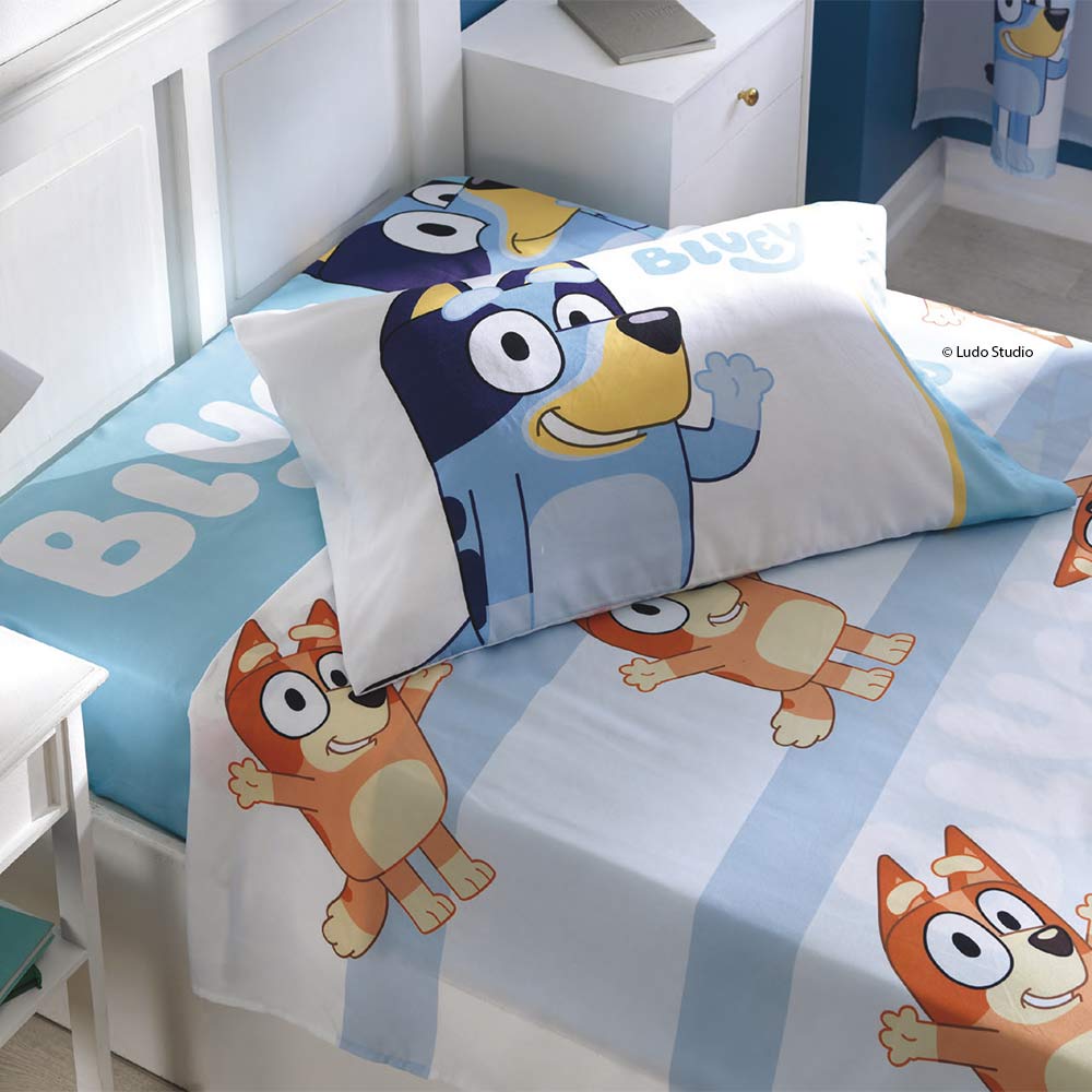 JUEGO DE SABANAS BLUEY
