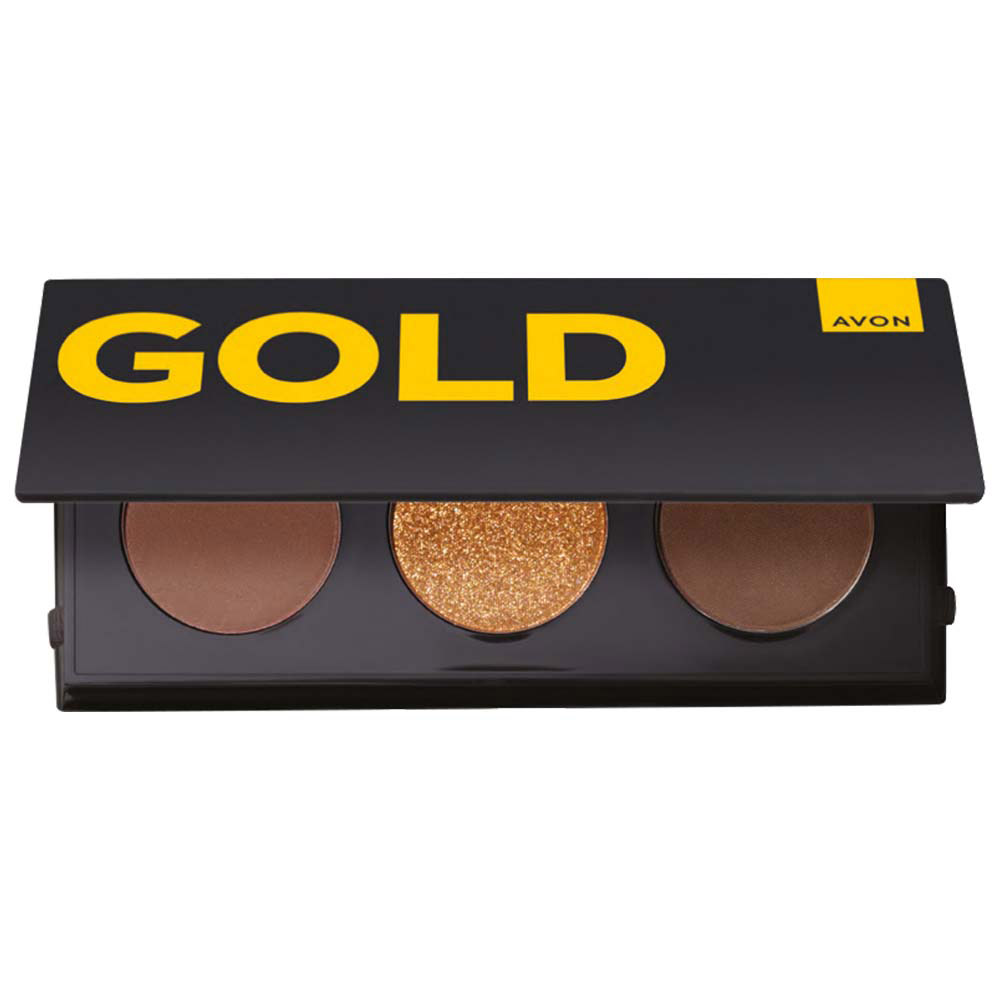 Paleta de sombras para párpados Gold Avon