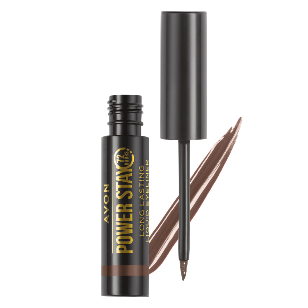 Delineador Para Ojos  Chocolate Brown | Avon Power Stay
