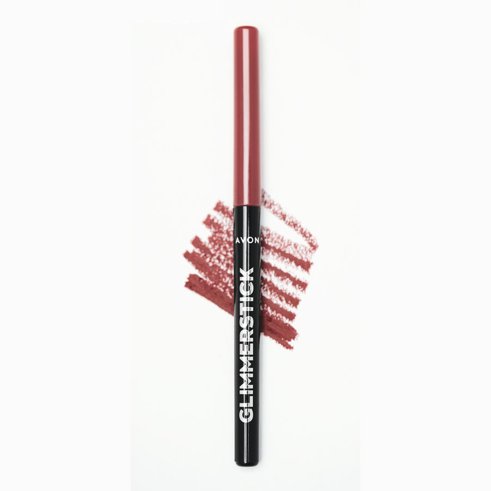 Lápiz delineador retráctil para labios Glimmerstick | Avon True
