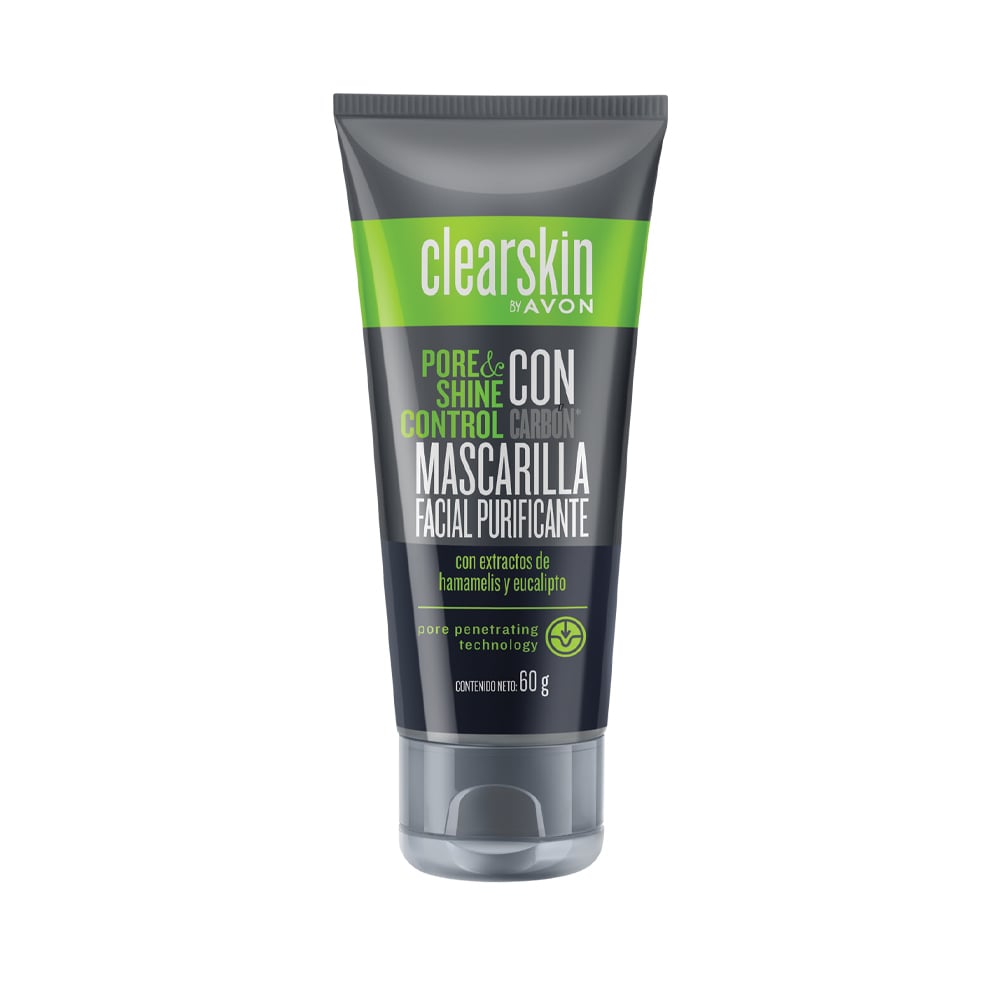 Mascarilla facial purificante con carbón*