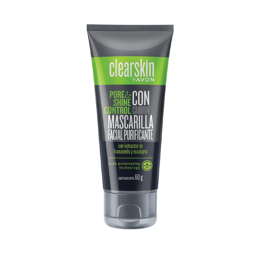 Mascarilla facial purificante con carbón*