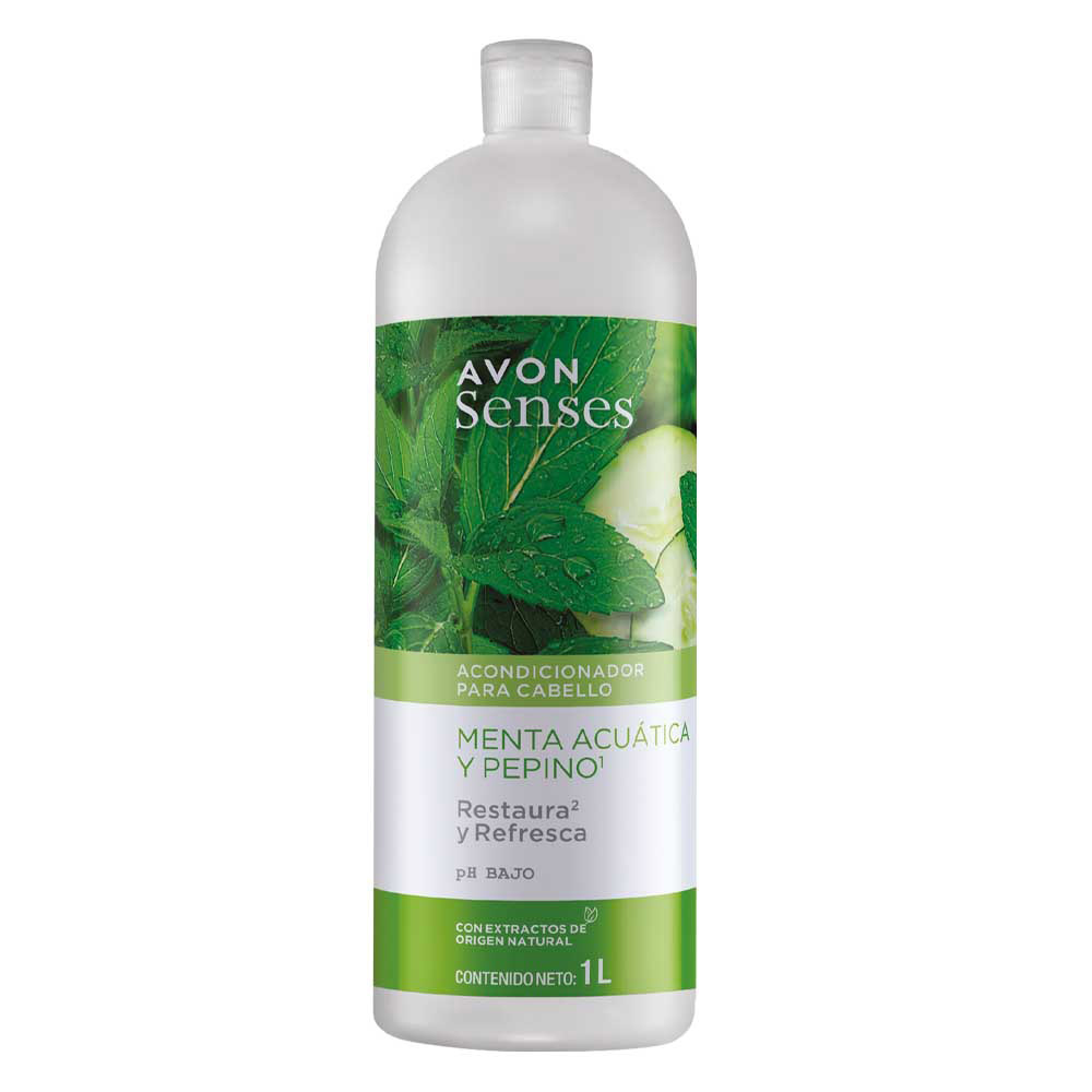 SENSES ACONDICIONADOR MENTA Y PEPINO 1L