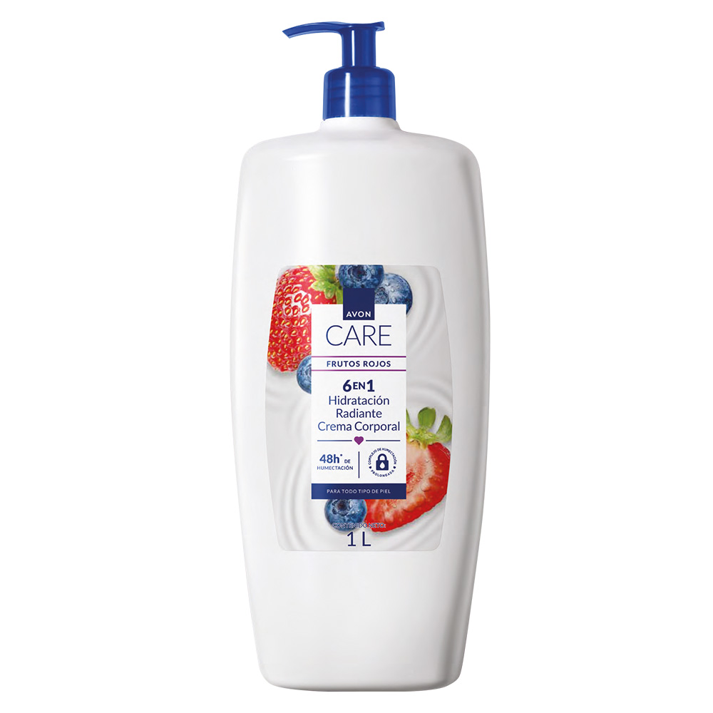 Crema corporal Radiante frutos rojos Avon Care