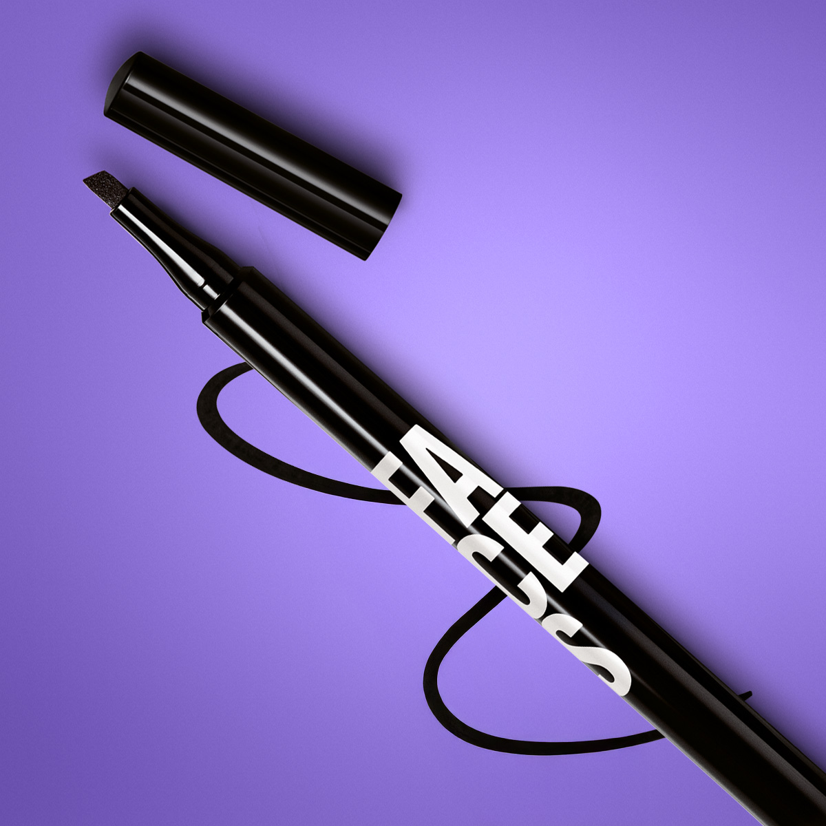 Lápiz Delineador para Ojos Negro Faces