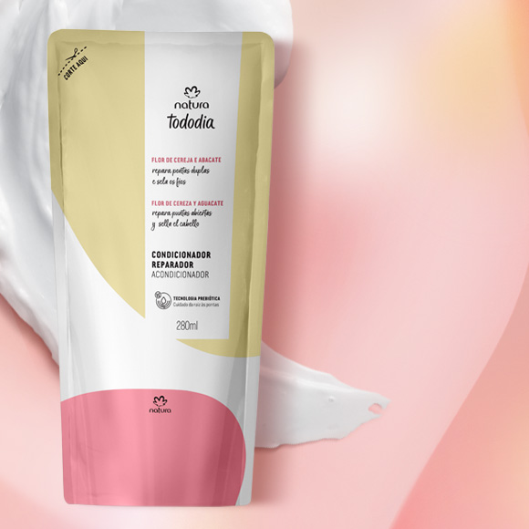 Acondicionador reparador reparación flor de cereza y aguacate