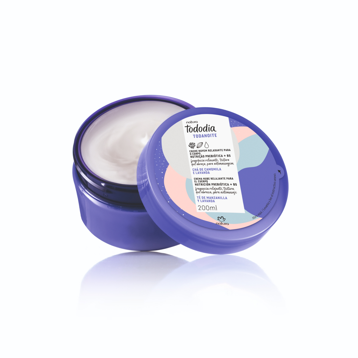 Crema nube para cuerpo té de manzanilla y lavanda​